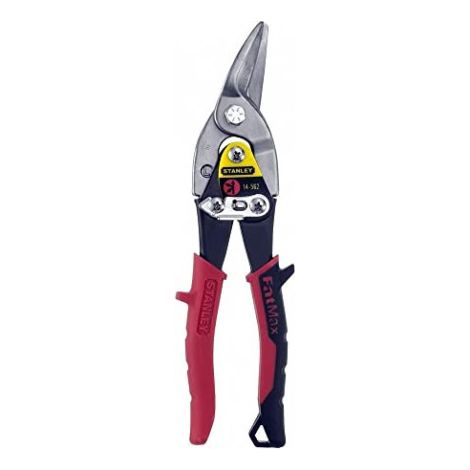TIJERA CHAPA CORTE IZQUIERDA FATMAX STAN ROPA / MANOS MANO IZQUIERDA