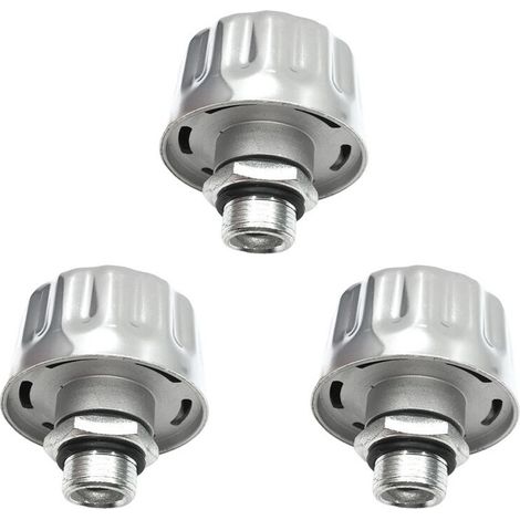Adatto per 3 coperture di sfiato idrauliche, coperture per serbatoi, coperture di sfiato metalliche e accessori per pale con filtro per serbatoi.