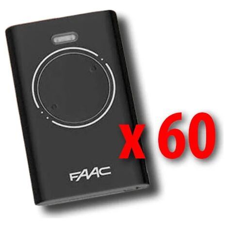 Mando a distancia FAAC 60 X de 2 canales XT2 868 SLH LR 7870091 (1/3)