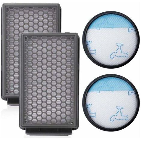 Filterset für Rowenta Moulinex Compact Power Zyklonstaubsauger RO3731EA RO3753EA RO3786EA RO3718EA RO3724EA RO3798EA, HEPA-Filter Alternative zu ZR005901 H361