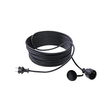 Bachmann Cable de alimentación profesional negro 10 metros