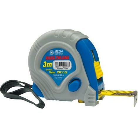 maßband mega 5m/19mm 3 bremsen gummibeschichtung