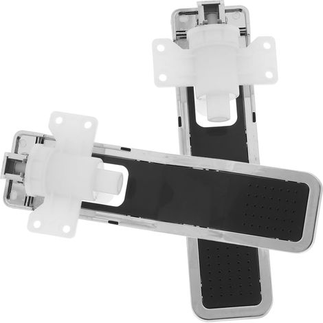 2er-Set Wasserhähne – Schwarzes ABS – Druckmechanismus – Integrierter Filter – Für Kaltwasserspender – 16,7 x 6,5 x 5,5 cm (1/5)
