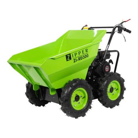 MOTORSCHUBKARRE MINIDUMPER DUMPER SCHUBKARRE 4X4 196CC ZIPPER ZI-RD300 (1/4)