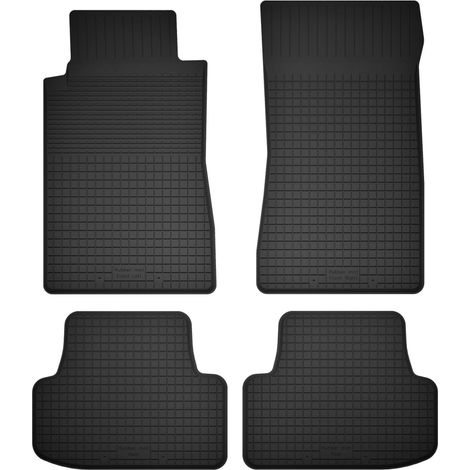Gummifußmatten für Automatten, 4er-Set, universell passend für: Chevrolet Camaro V (2006-2015)