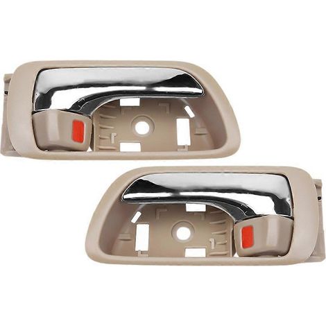 Stück Türgriffe innen 92917, 69206-YC030-05 für Toyota Camry 2002–2006, links & rechts, vorne & hinten, beige (1/5)