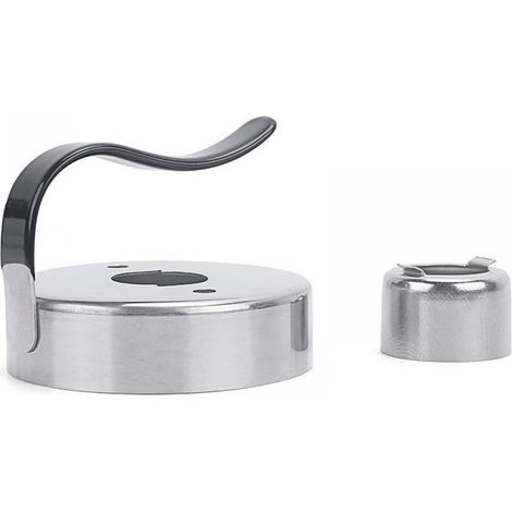 Emporte-pièce Donut - Acier Inoxydable - Centre Démontable - Pour Pâte à Cookies Pâte à Pain Pâte à Fondant - Lot de 1 (1/2)