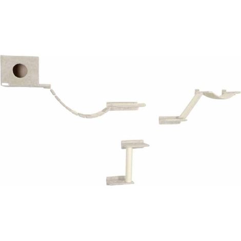 Mur d'escalade pour chats Mount Everest Bois Beige Kerbl (1/5)