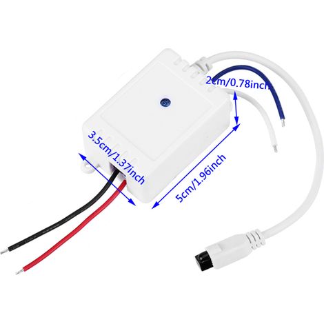 Tableau de commande à distance infrarouge à 1 canal avec module de commande à distance infrarouge 12 V (1/5)