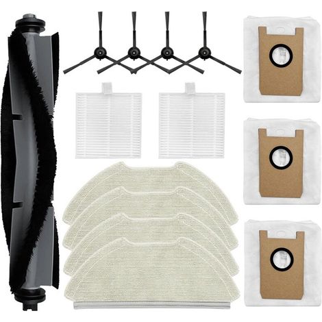 Accessori per l'aspirapolvere AIRROBO T20+: Pezzi di ricambio - Rullo principale, spazzola, panno per la pulizia, filtri HEPA, sacchetto raccoglipolvere (1/2)