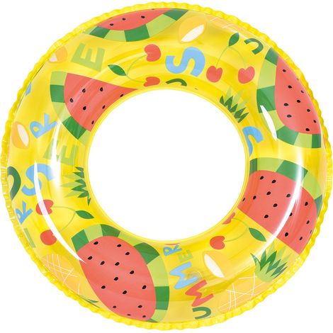 Flotador de natación de 60 cm, modelo 35011 - amarillo