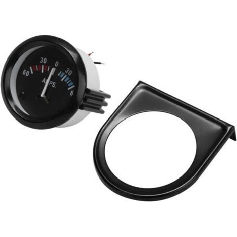 1 Ampèremètre, 52mm, 12V 60-0-60A, universel, véhicule (1/4)