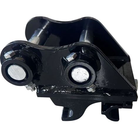 Attache rapide mécanique pour mini-pelle : adaptateur rapide pour petite pelle, compatible avec la plupart des pelles jusqu'à 3 tonnes
