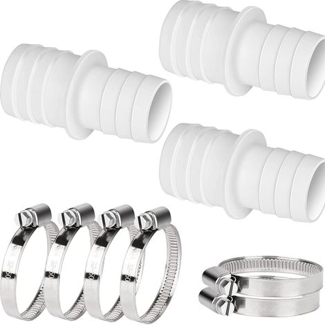 3 Adaptateurs + 6 Colliers de Serrage pour Raccord de Tuyau, Adaptateur de Buse 32mm vers 38mm (1/3)