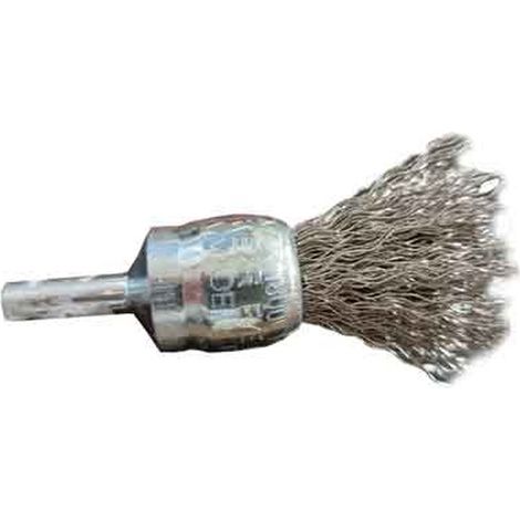 SPAZZOLA A PENNELLO INOX CON GAMBO 'SIT' Ø 22 mm