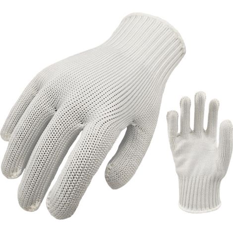 Gants anti-coupures haute performance niveau 5, en maille d'acier inoxydable, pour le soudage, le jardinage et la cuisine. (1/5)