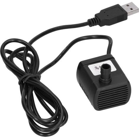 Mini pompe Submersible prise USB DC composant électronique sans brosse outils électriques 0508 160L/H D5V (1/5)