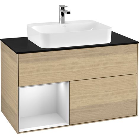 Villeroy & Boch G362MTPC meuble sous-lavabo Finion G36 (1/2)