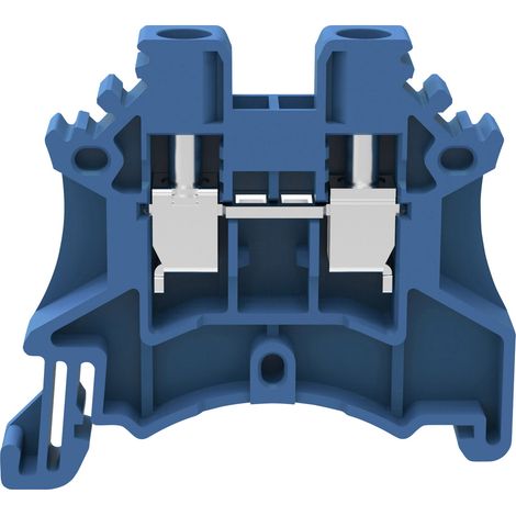 Degson DC4-01P-12-00A(H) Durchgangsklemme Schraubklemme Blau 1 St.