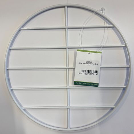 Aumüller Ersatzteil: Gitter für 50 cm Korbhöhlen - weiß