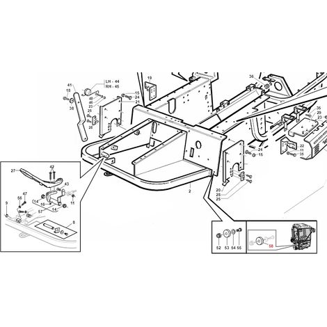 Distanzscheibe für ORIGINALE GIANNI FERRARI Sattelzugmaschine PG-SR 95187000005 (1/2)