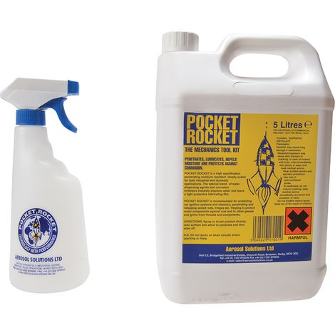 Pocket Rocket Lubricant Repellent 5 Litre (1/4)