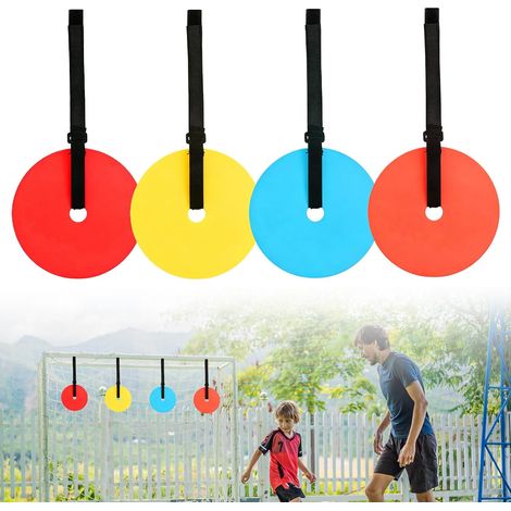 Set of 4 football goals, football training accessories, target net (1/5)