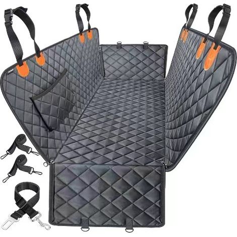 Tapis de coffre pour animaux de compagnie, couchage pour chien sur la banquette arrière, tapis de voyage pour chien, tapis de voiture pour les sorties