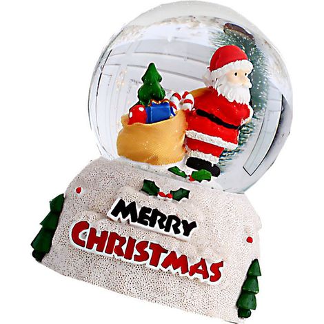 Boule de Noël lumineuse en cristal, boule en verre anglais, décoration de bureau, cadeau de Noël pour enfants, grand format, pour hommes âgés (1/5)