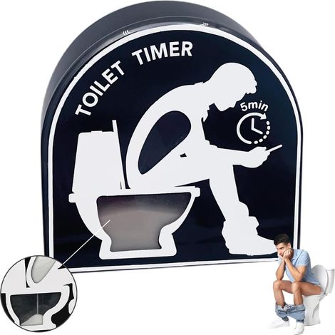 Badezeituhr Lustige Sanduhr 5-Minuten-Timer (1/5)