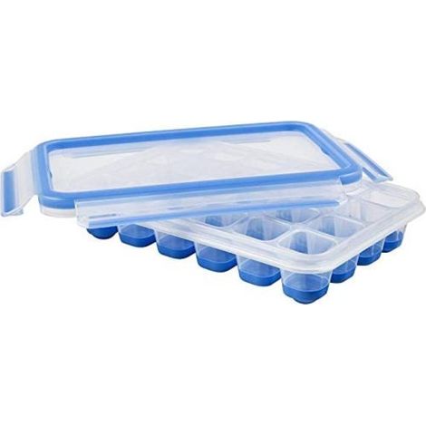 Emsa Clip&Close Eiswürfelbox blau (1/5)