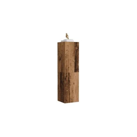 Meuble TV vieux bois 30,5x30x110 bois d'ingénierie (1/5)