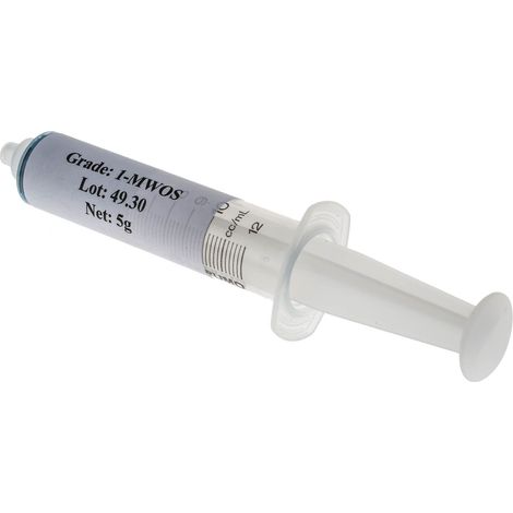 Pâte de diamant RS PRO Bleu, Grain 1µm seringue de 5 g ( Prix pour 1 )