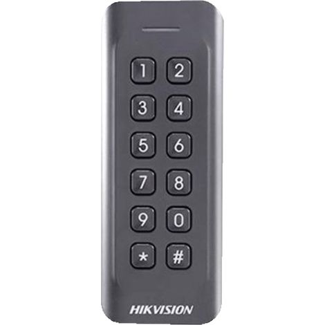 HikVision DS-K1802EK lector de tarjetas Value 1802 con teclado negro (1/2)