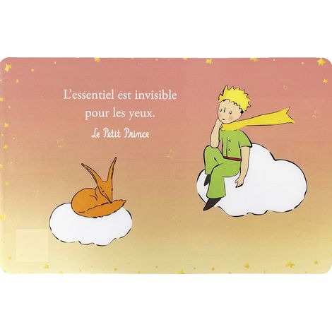Set de table le petit prince orange (1/2)