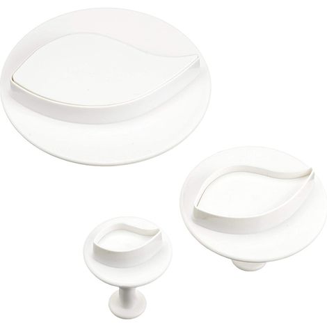 Stadter set 3 tagliapasta foglie espulsore plastica (1/3)