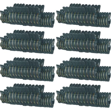 160 clip di supporto regolabili per piante da giardino, ideali per pomodori, rose, cetrioli e altre piante rampicanti (80 grandi + 80 piccole) (1/5)