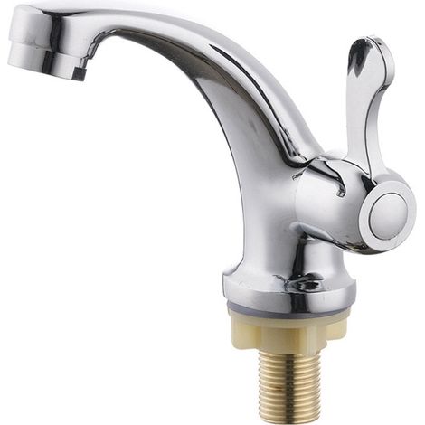 Robinet d'eau froide simple avec noyau de valve en cuivre intégré (1/5)