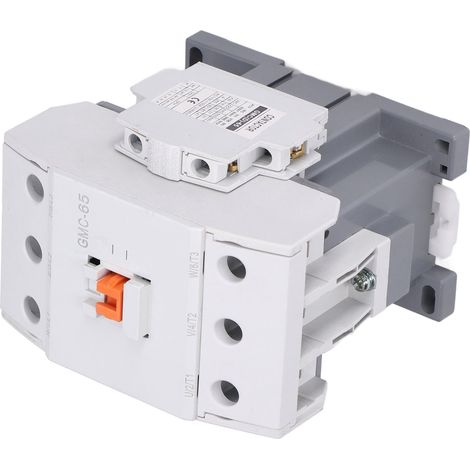 Contacteur Modulaire 220V 50Hz 65A 2NO+2NC, Accessoire de Commande Automatique pour Rail DIN (1/5)