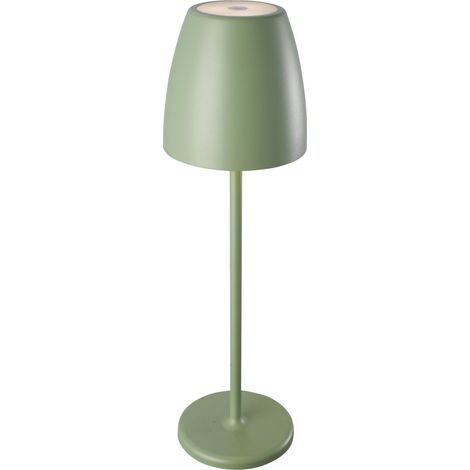 Megatron MT68052 TAVOLA Lampe de table à LED d'extérieur 2 W blanc chaud vert cendré (1/4)