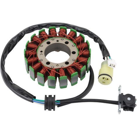 Magneto-Statorspulenadapter für Yamaha YFM700 (2006–2018), Teilenummer NM1529238LQ. Original-Ersatzteil für den Generator des Grizzly 700 und Kodiak 700 Quads. (1/4)