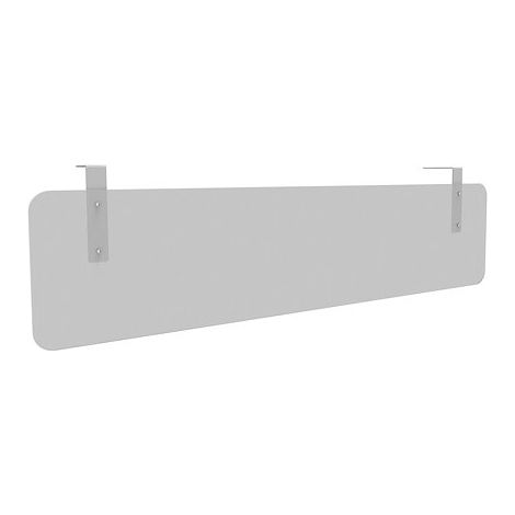 Voile de fond L 160 cm blanc Exprim - Maxiburo