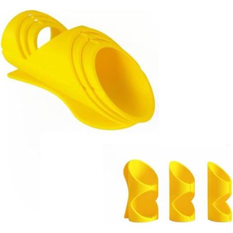 Ensemble de 3 pinces de coupe pour tubes et mousse outil manuel pour découper la mousse grand modèle couleur jaune (1/5)