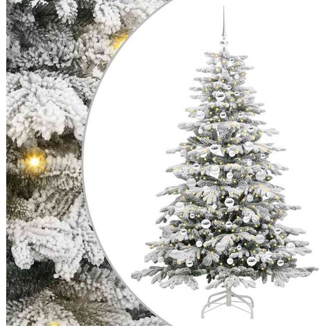 Árbol de Navidad artificial con ramas articuladas 180 cm vidaXL (1/5)