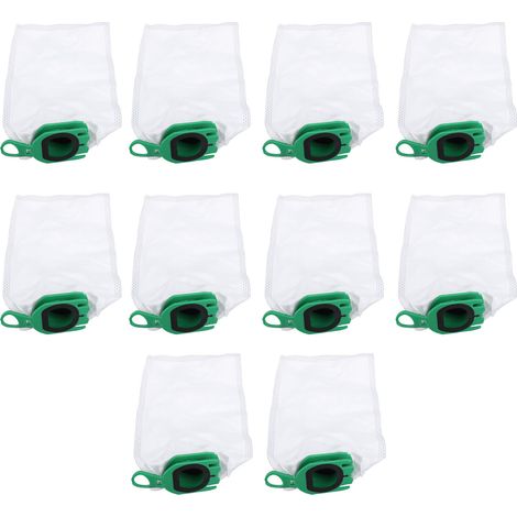 Sacs aspirateur pour Vorwerk VB100 FP100 - 10 pièces en tissu non tissé avec boîtier ABS robuste (1/5)