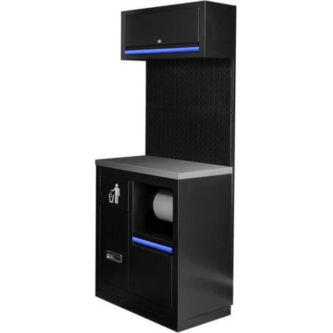 JBM SERIE591 Composizione arredo officina - Blu