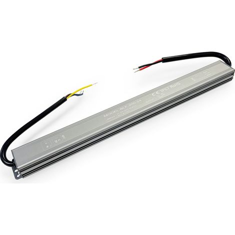 Fuente De Alimentación Estanca Slim 200W - 24V - 8.3A - IP67