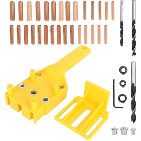 Guide De Perçage - Localisateur De Poinçon - Pour Travail Du Bois - 41 Pièces (1/5)