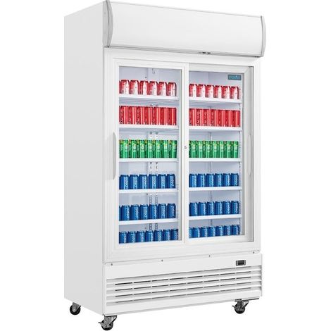 Armoire Réfrigérée Positive 2 Portes Coulissantes 950 litres Polar (1/5)