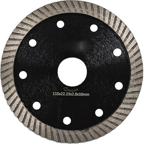 Diamond Turbo Dünnscheibe, 115 mm/22,23 mm, schwarz (1/5)